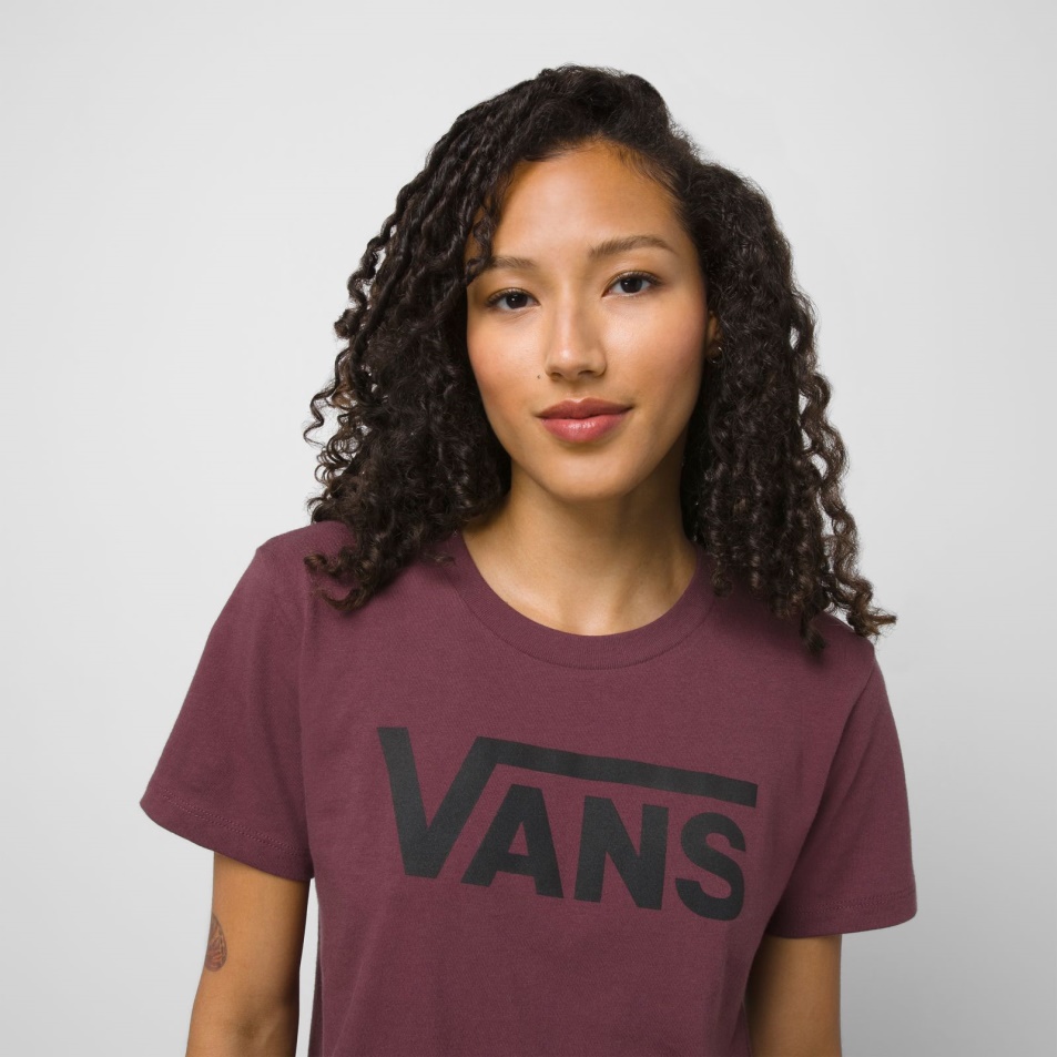 Vans Flying V Crew Tee Catawba Grape