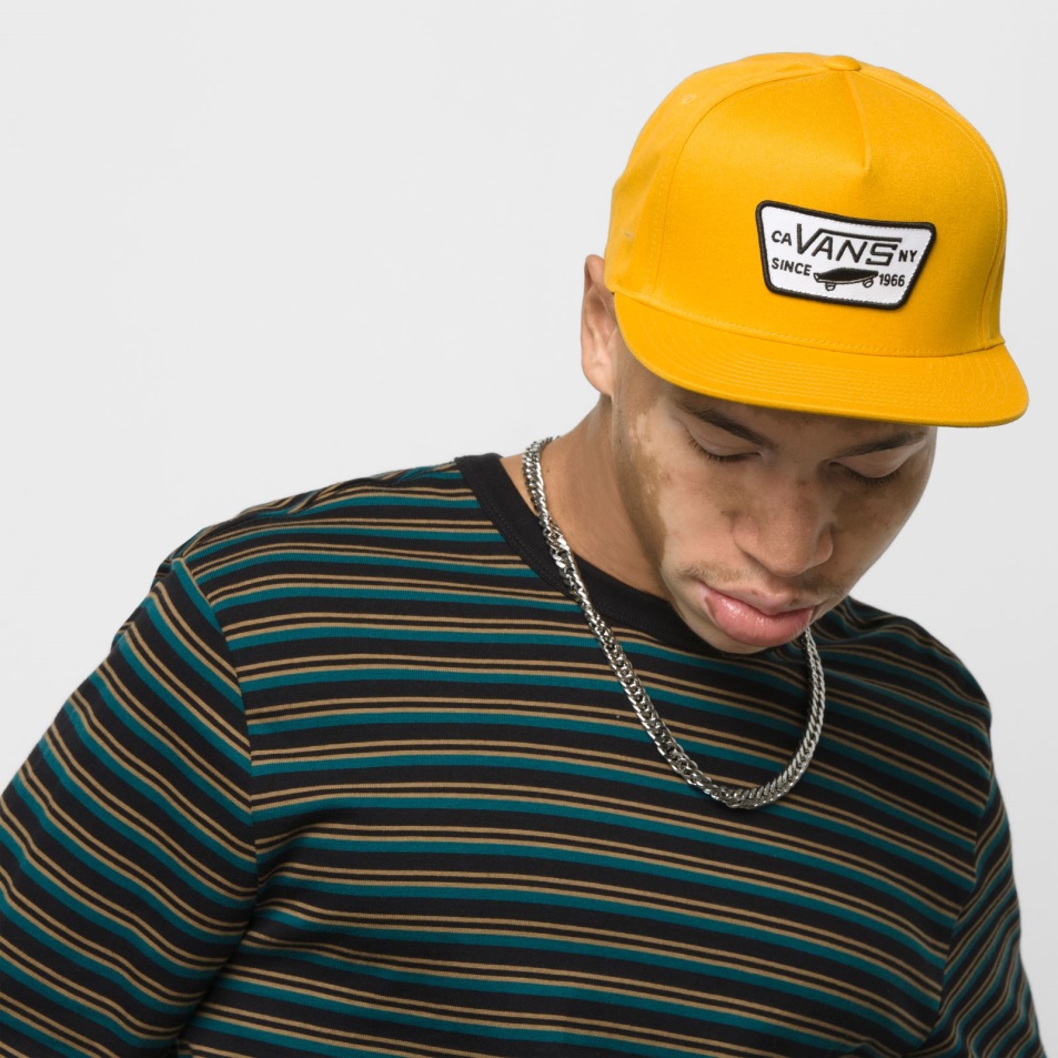 Furgonok Full Patch Snapback Sapka Aranysárga
