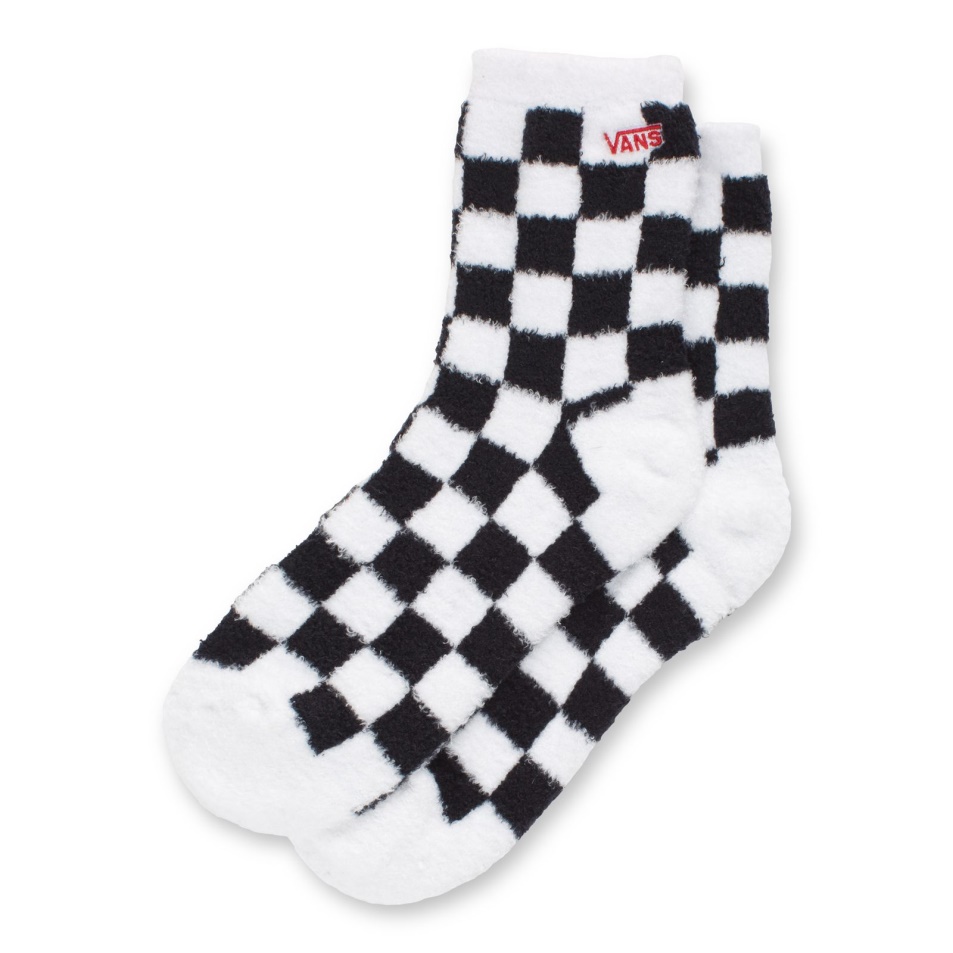Furgonok Fuzzy Sock Mérete 6,5-10 Sakktábla