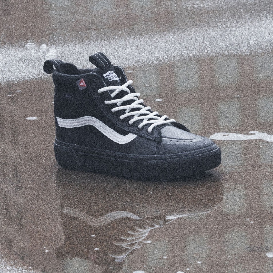 Furgonok Glitter Sk8-hi Mte-2 Fekete Csillogás