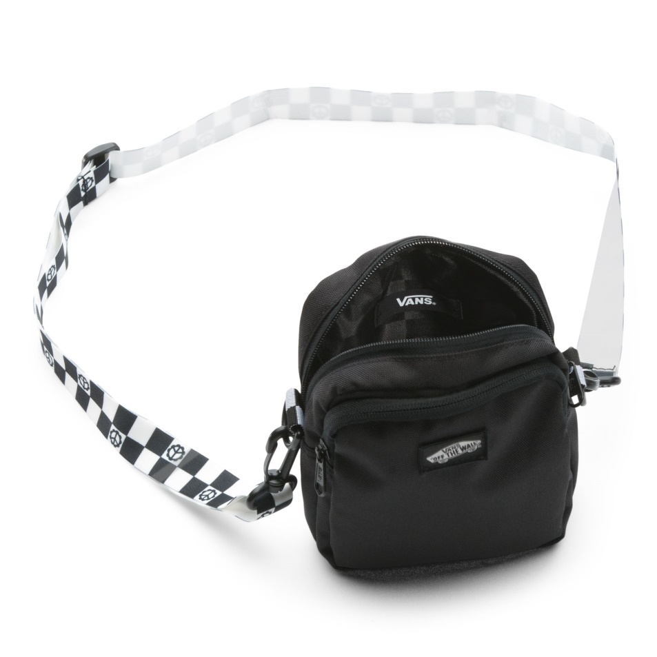 Vans Go Getter Crossbody Bag Fekete-fekete-fehér