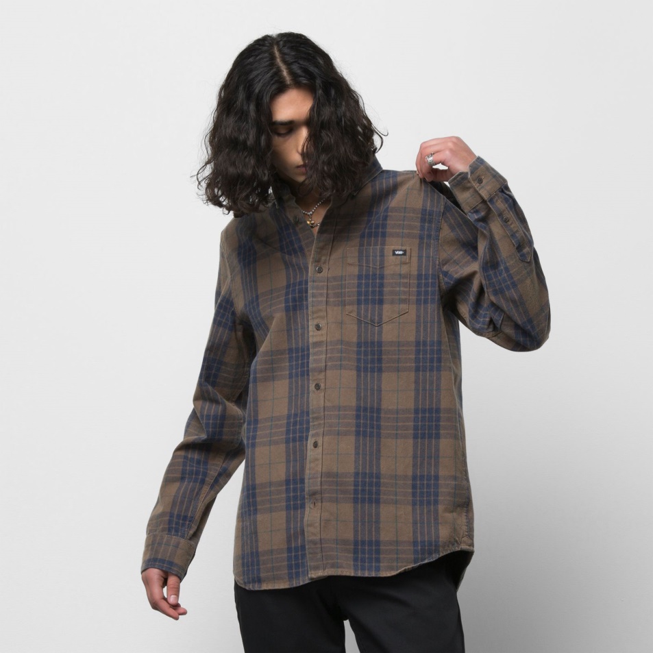 Vans Gonzales Flanel Gombos Ing Menza