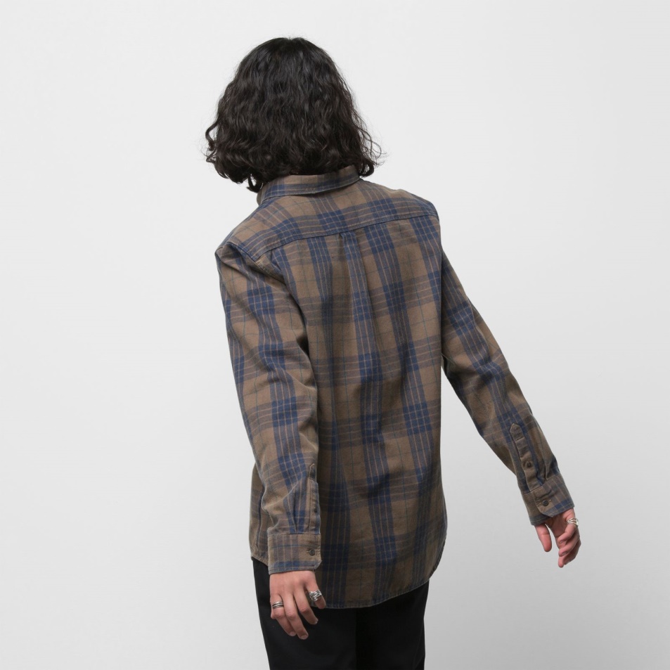 Vans Gonzales Flanel Gombos Ing Menza