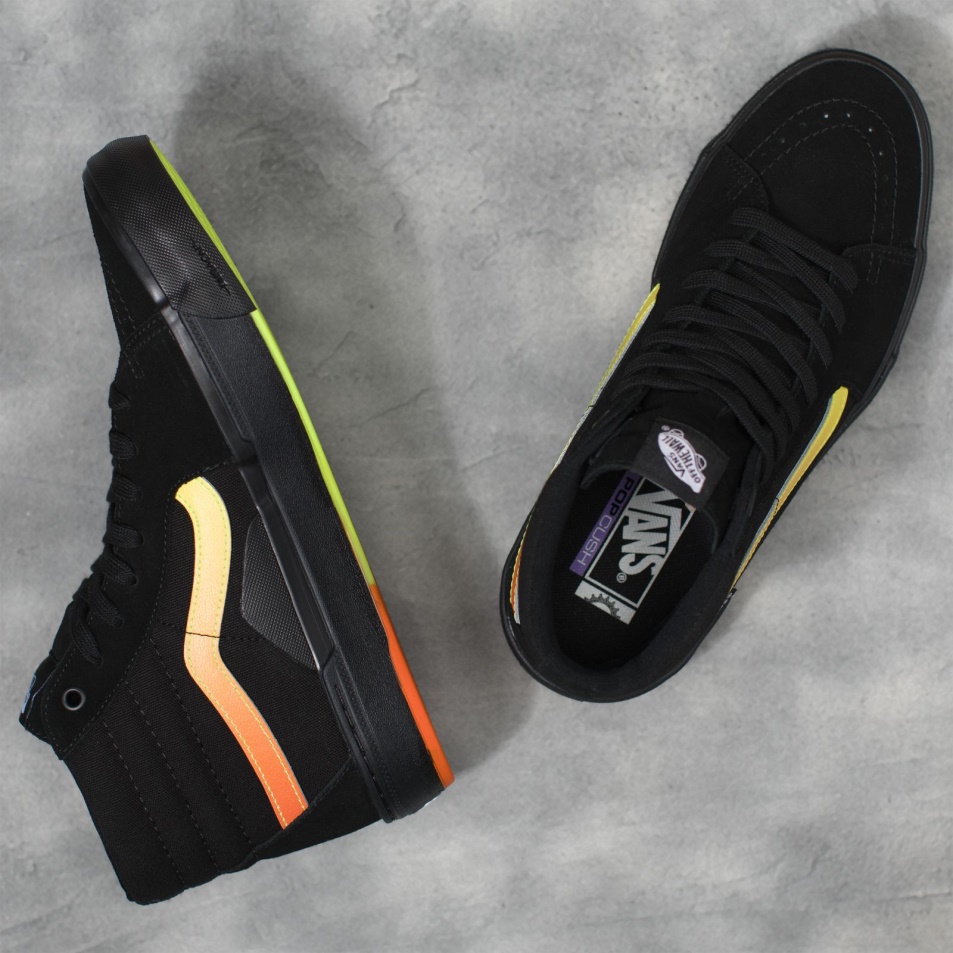 Furgonok Gradiens Bmx Sk8-hi Fekete