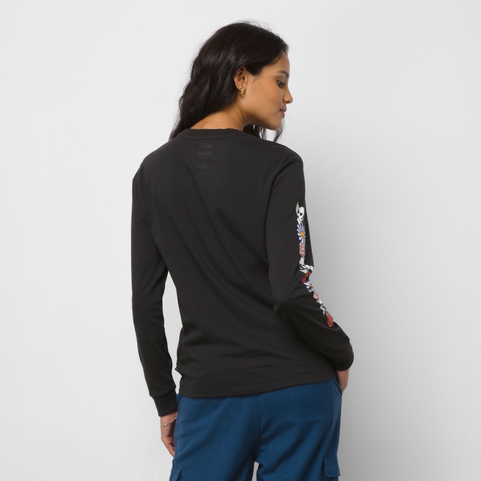Vans Headliner Hosszú Ujjú Bff Póló Fekete