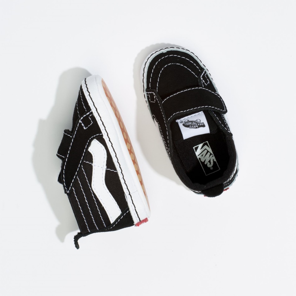 Furgonok Csecsemő Sk8-hi Kiságy Fekete-igaz Fehér