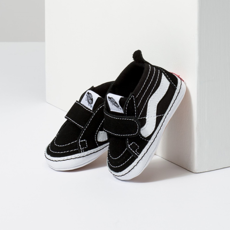 Furgonok Csecsemő Sk8-hi Kiságy Fekete-igaz Fehér