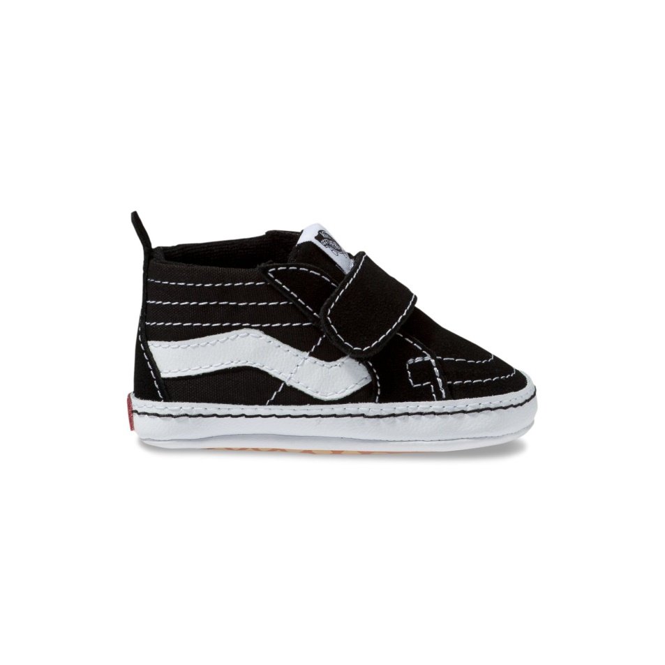 Furgonok Csecsemő Sk8-hi Kiságy Fekete-igaz Fehér