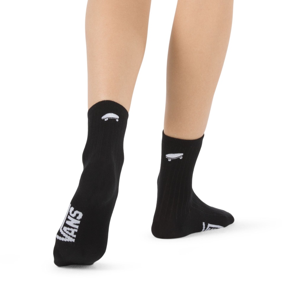 Furgonok Kickin It Crew Zokni Mérete 6,5-10 Fekete