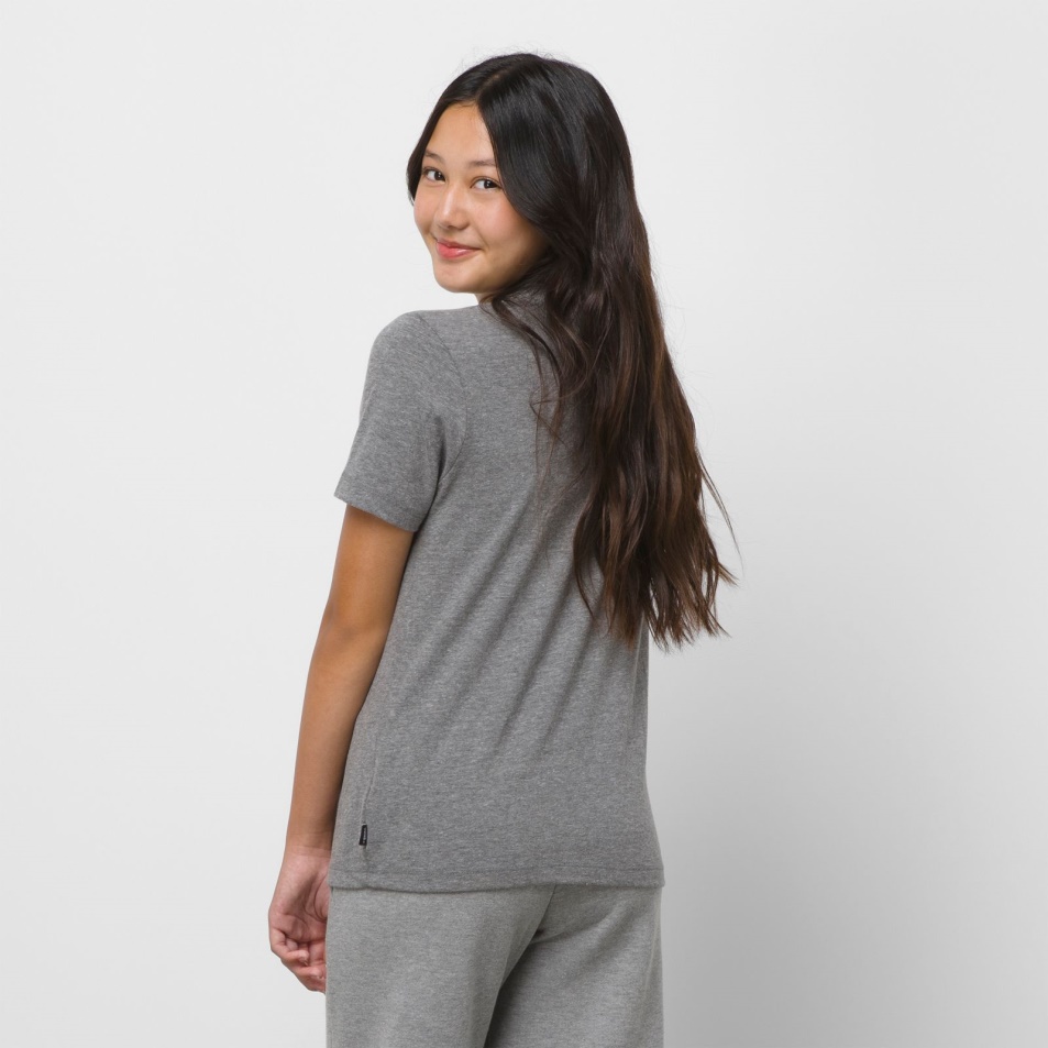 Vans Kids Bear With Me Crew Tee Szürke Hanga