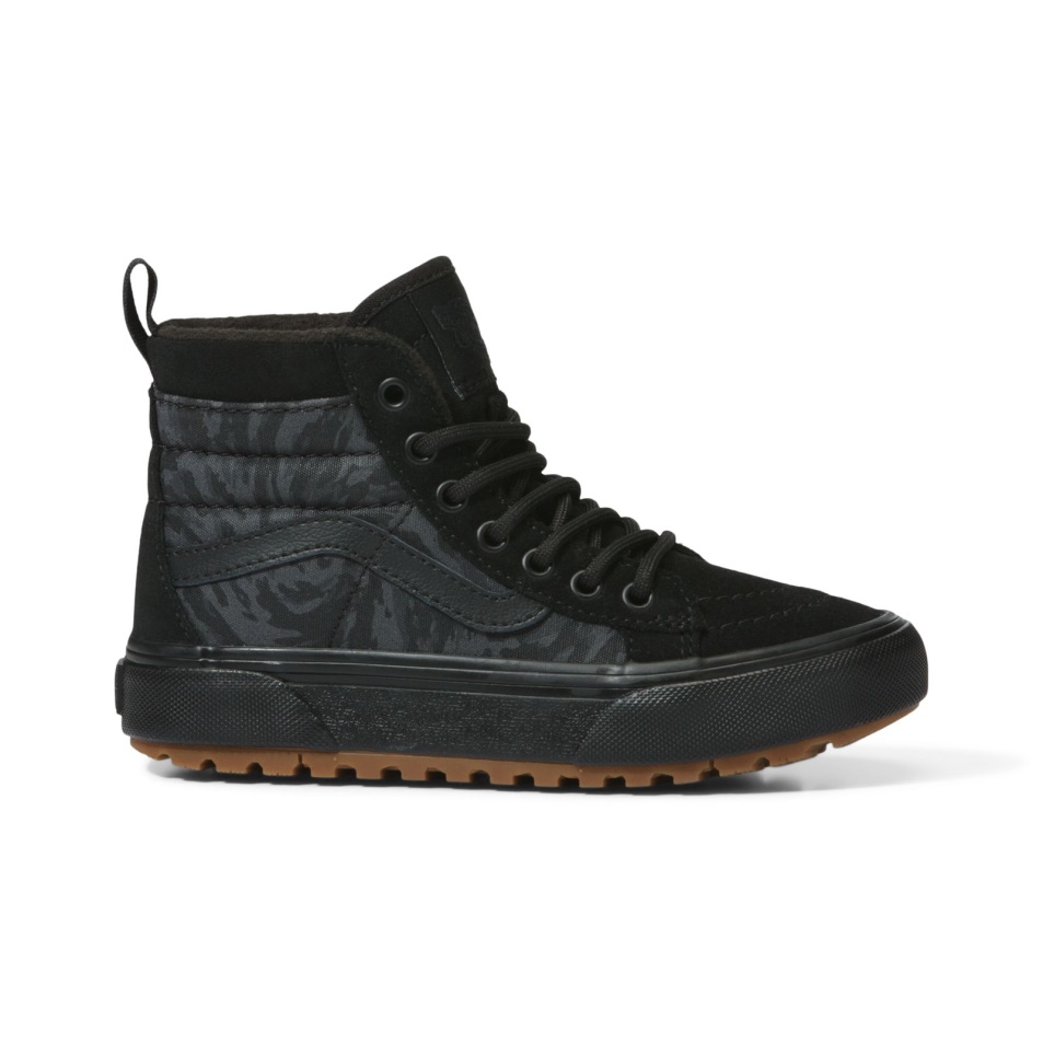 Vans Kids Camo Sk8-hi Mte Black
