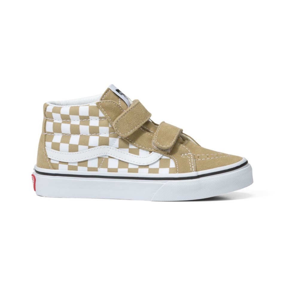 Vans Kids Checkerboard Sk8-mid Reissue V Cornstalk