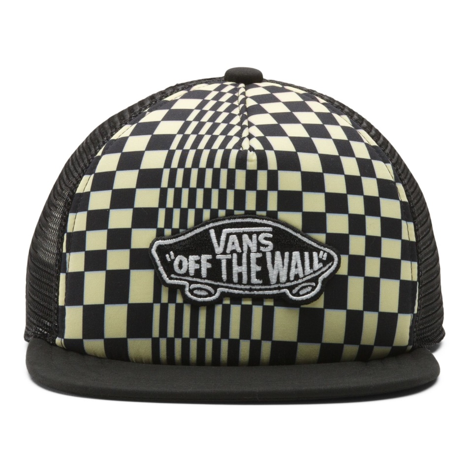 Furgonok Gyerekek Klasszikus Patch Trucker Plus Kalap Halvány Banán
