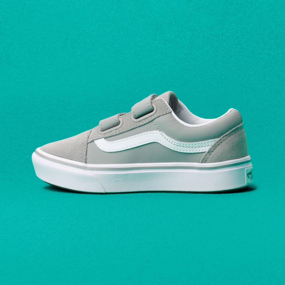 Vans Kids Comfycush Old Skool V Va Safe Space Drizzle