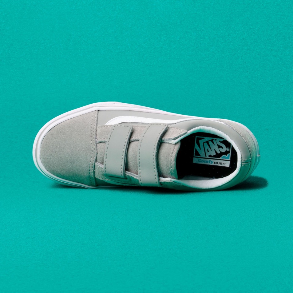 Vans Kids Comfycush Old Skool V Va Safe Space Drizzle