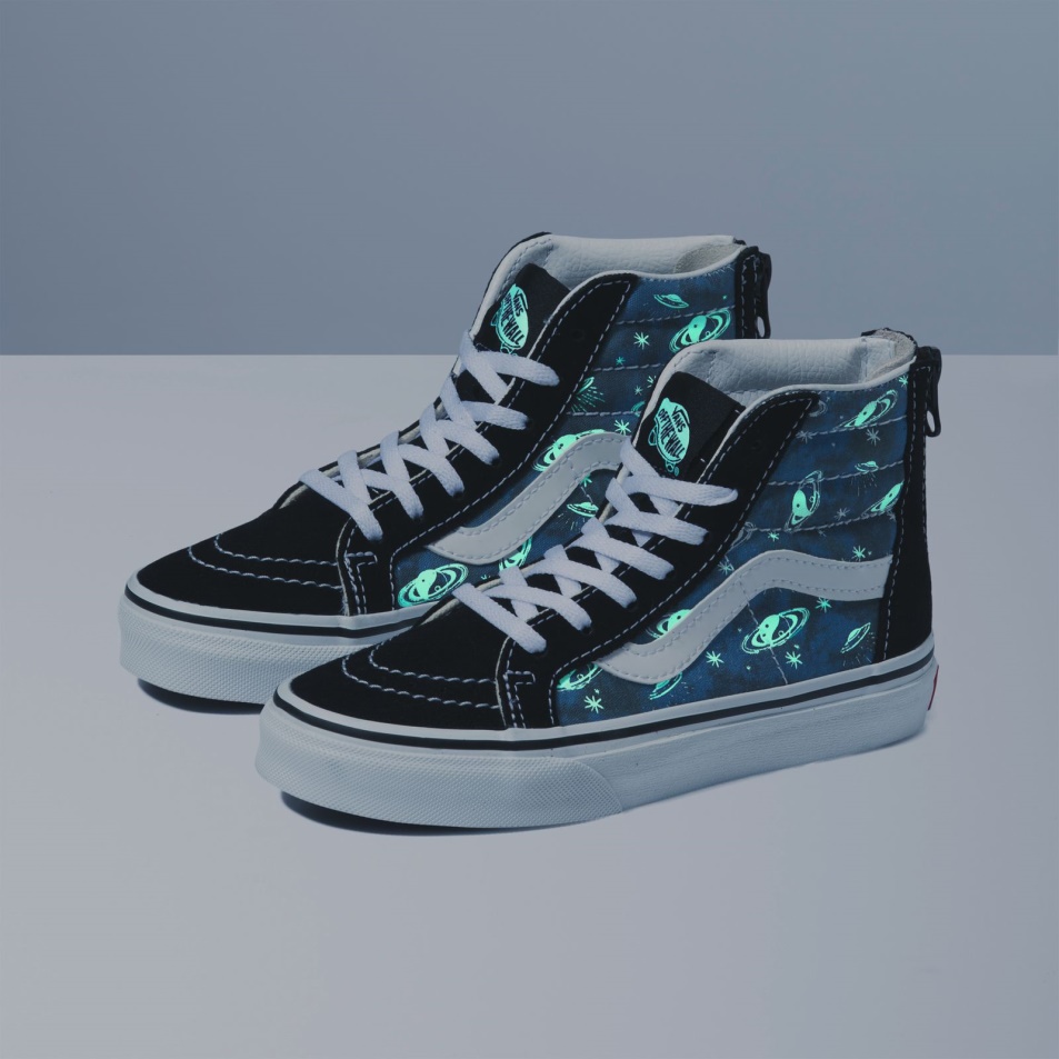 Kisteherautó Gyerekek Kozmikus Ragyogás Sk8-hi Zip Multi