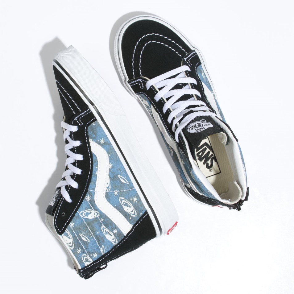 Kisteherautó Gyerekek Kozmikus Ragyogás Sk8-hi Zip Multi