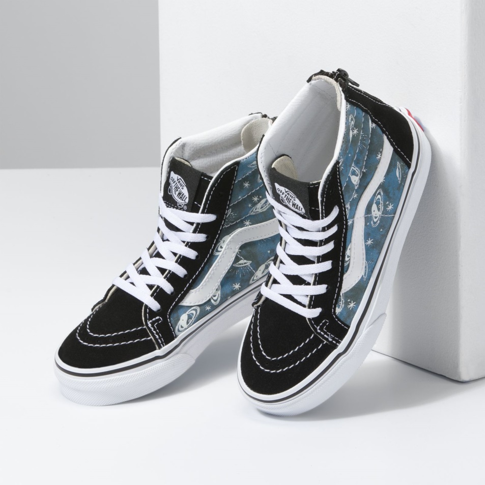 Kisteherautó Gyerekek Kozmikus Ragyogás Sk8-hi Zip Multi