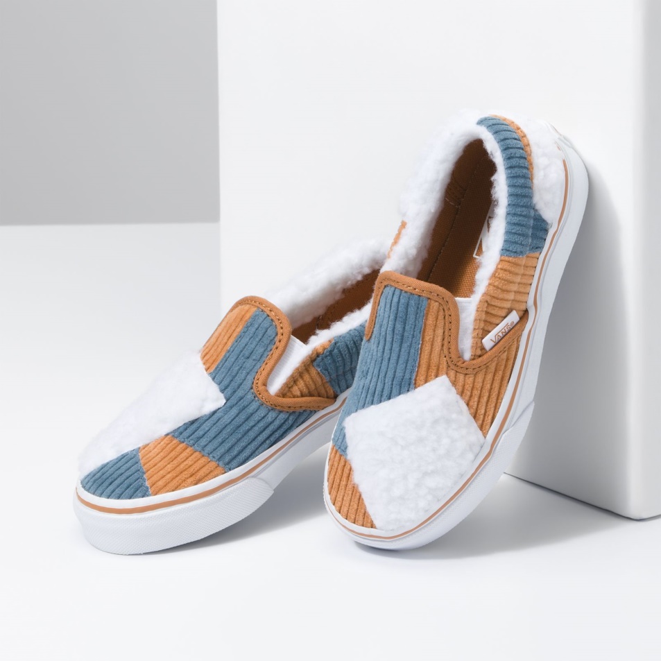 Furgonok Gyerekek Kényelmes Zsinór Klasszikus Felcsúsztatható Patchwork Multi