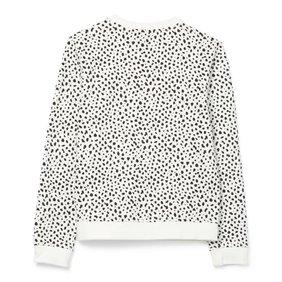 Vans Kids Dalmation Pulóver Crew Fekete