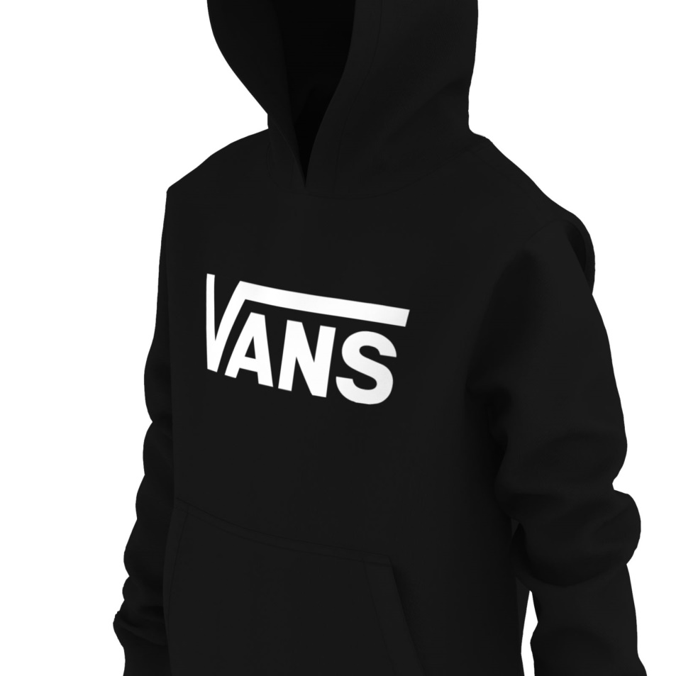 Vans Kids Flying V Kapucnis Fekete