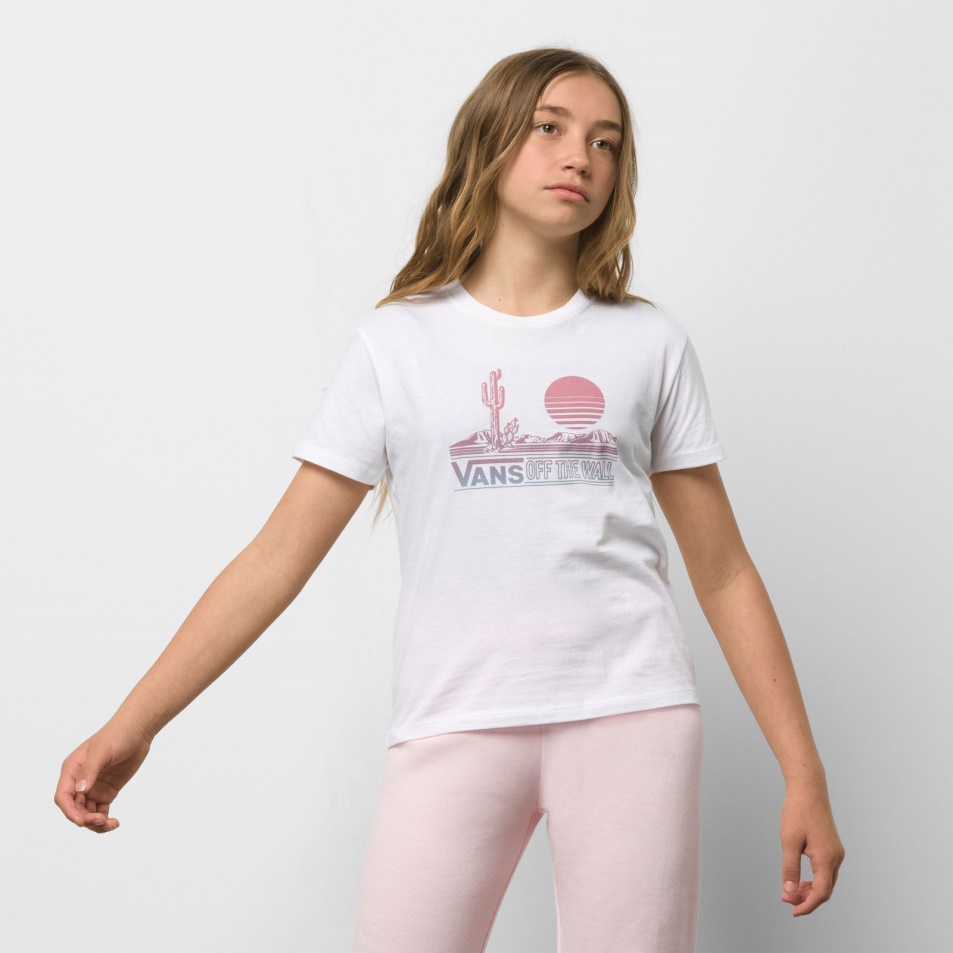 Vans Kids Gallup Crew Póló Fehér