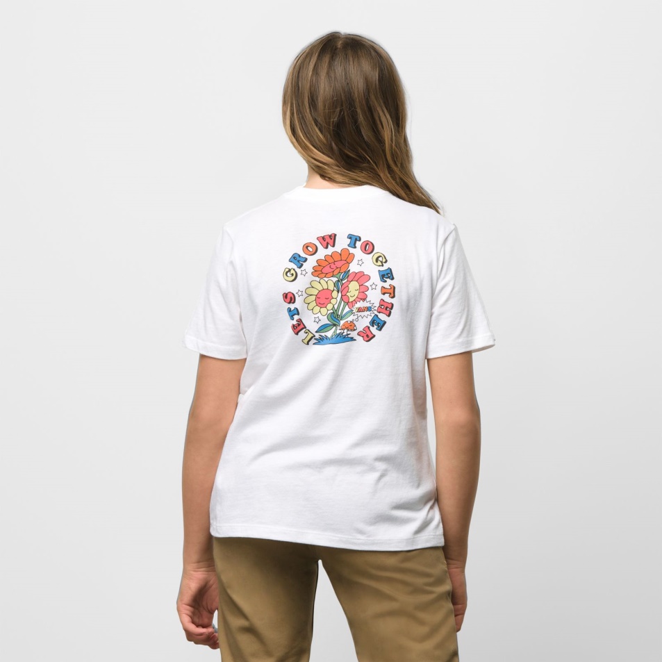 Vans Kids Lehetővé Teszi, Hogy Nőjön A Bff Tee Fehér
