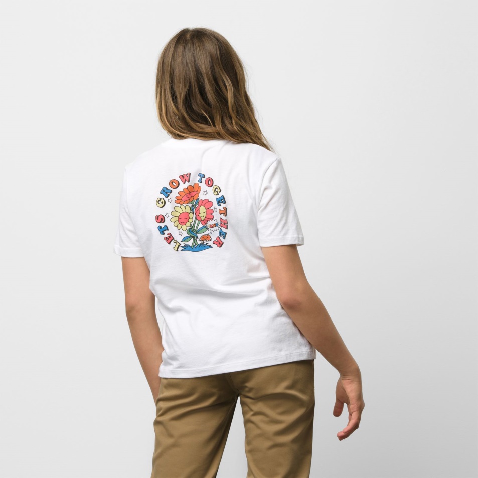 Vans Kids Lehetővé Teszi, Hogy Nőjön A Bff Tee Fehér