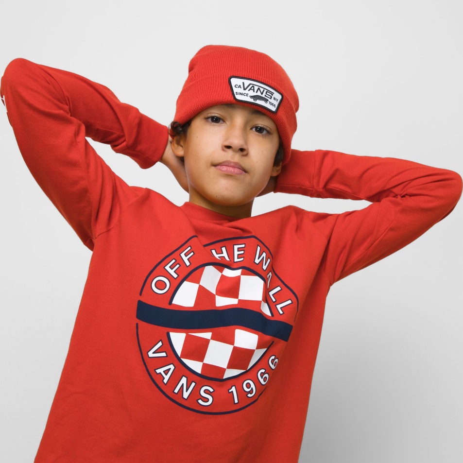 Vans Kids Milford Beanie Olvadt Láva