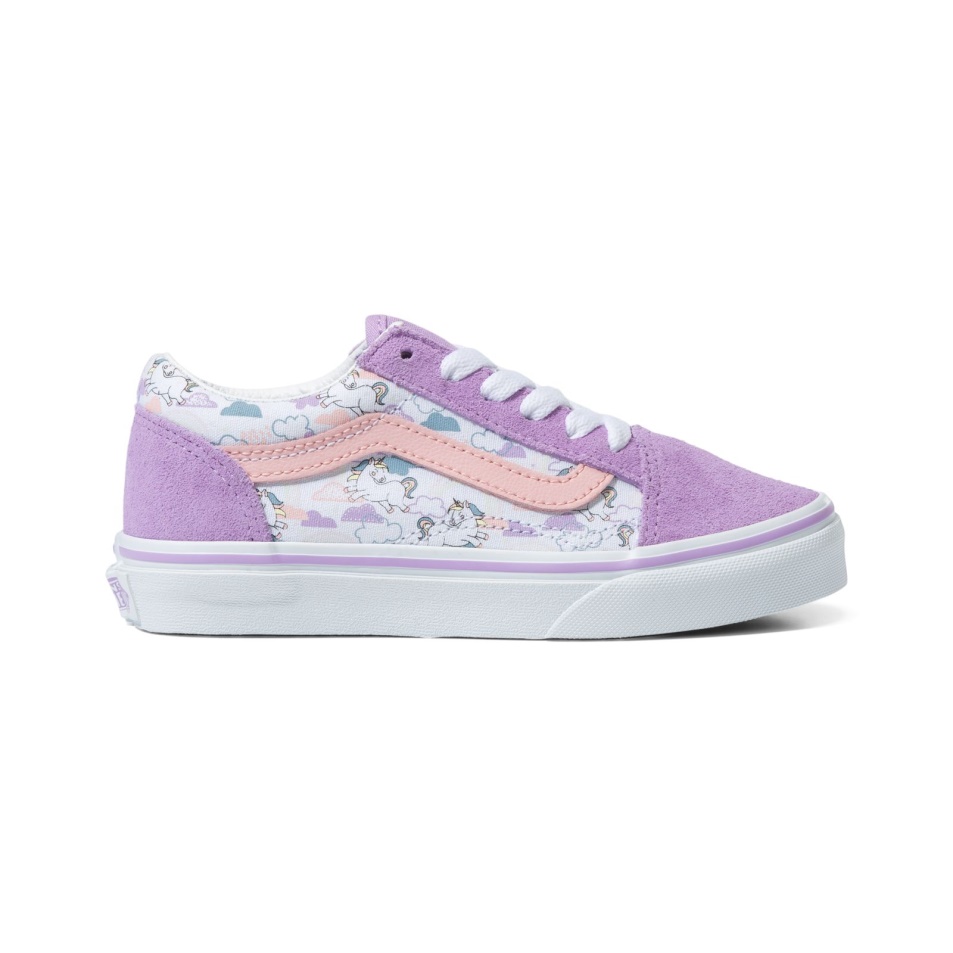 Vans Kids Old Skool Mythical Glow Puszta Lila