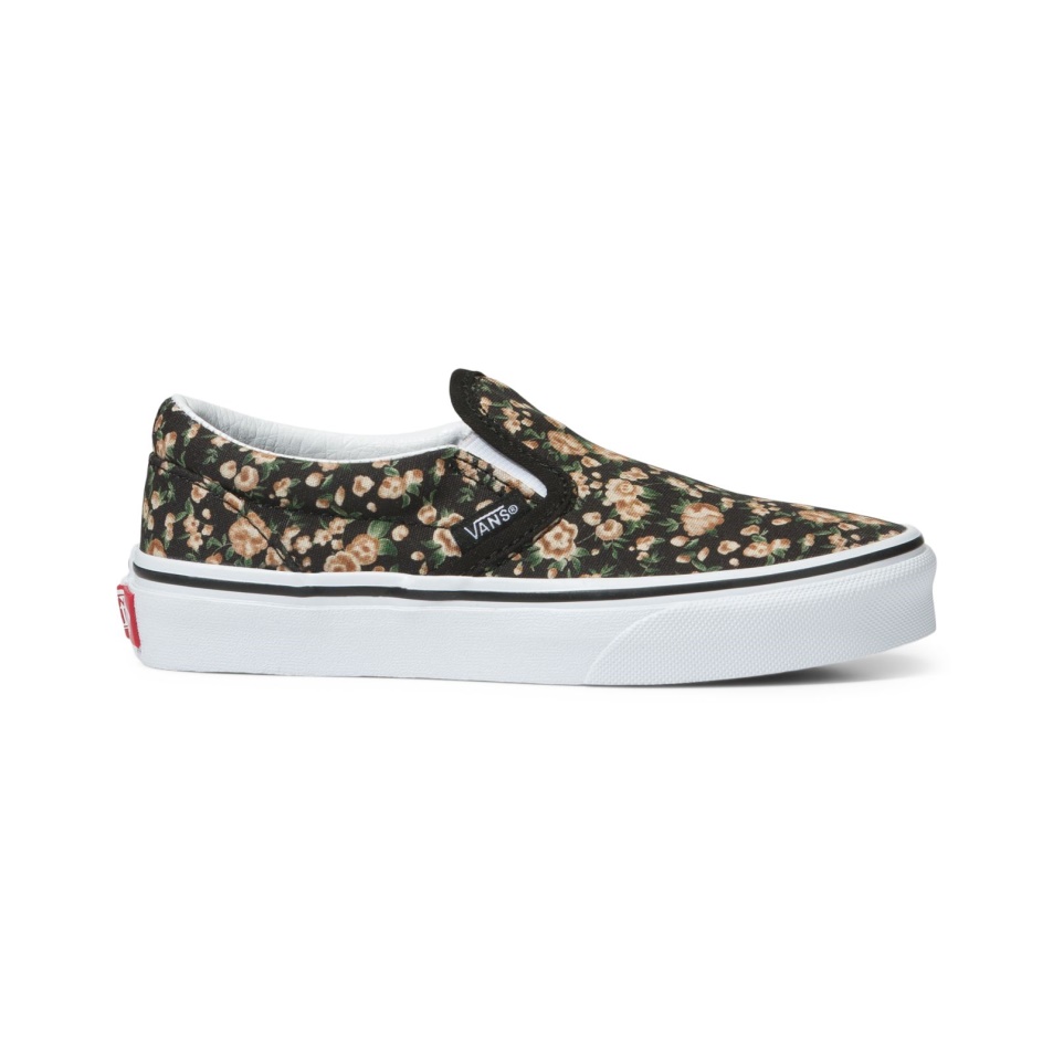 Vans Kids Rose Dreams Klasszikus Bebújós Fekete-fehér