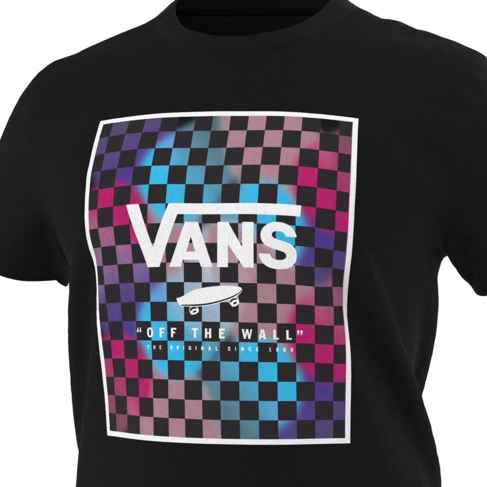 Vans Kids Shinebox Póló Fekete