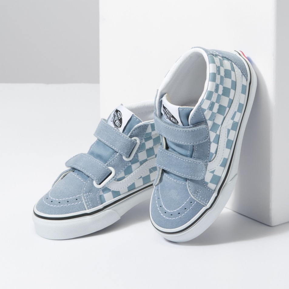 Vans Kids Sk8-mid Reissue V Ashley Blue