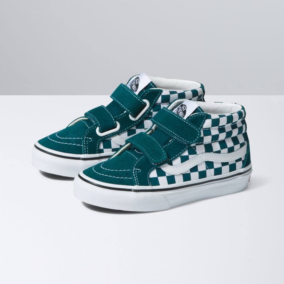 Vans Kids Sk8-mid Reissue V Mély Kékeszöld