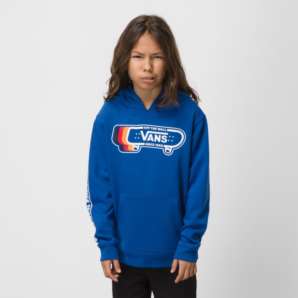 Vans Kids Sk8 1966 óta Pulóver Kapucnis Igazi Kék