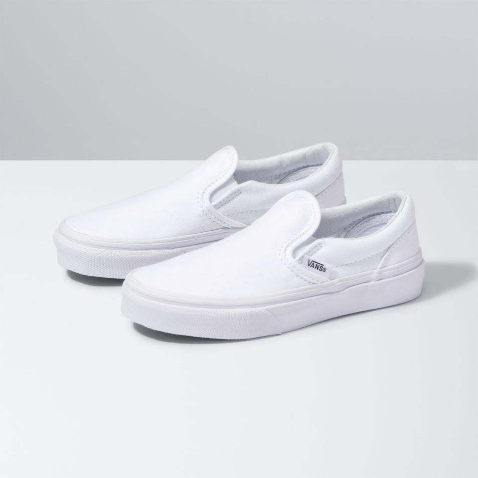 Kisteherautók Gyerek Slip-on Igazi Fehér