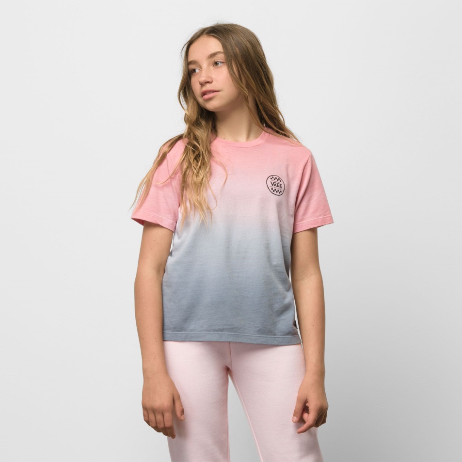 Vans Kids Naplemente Mosás Bff Tee Lilas-ashley Blue