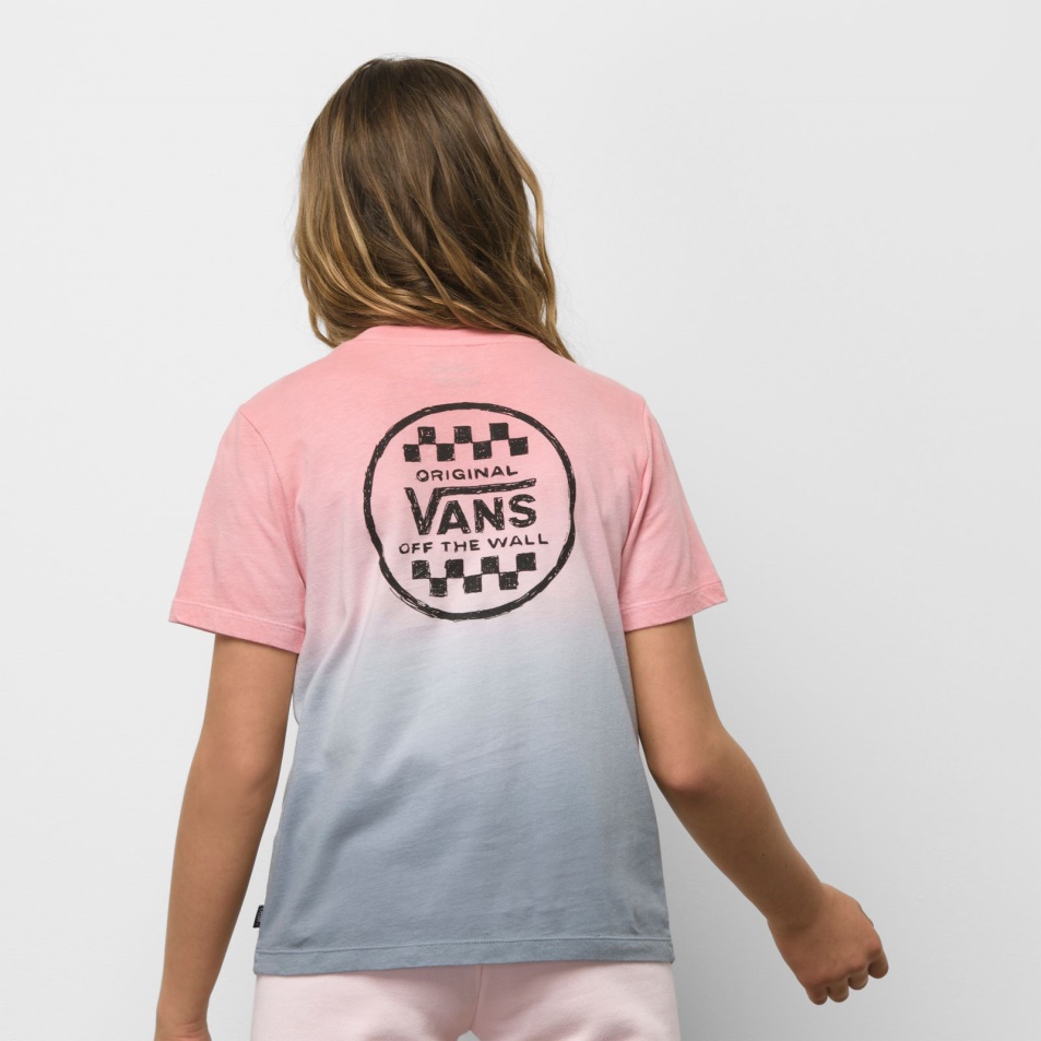 Vans Kids Naplemente Mosás Bff Tee Lilas-ashley Blue