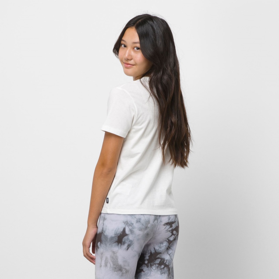Vans Kids Team Wellness Crew Tee Marshmallow