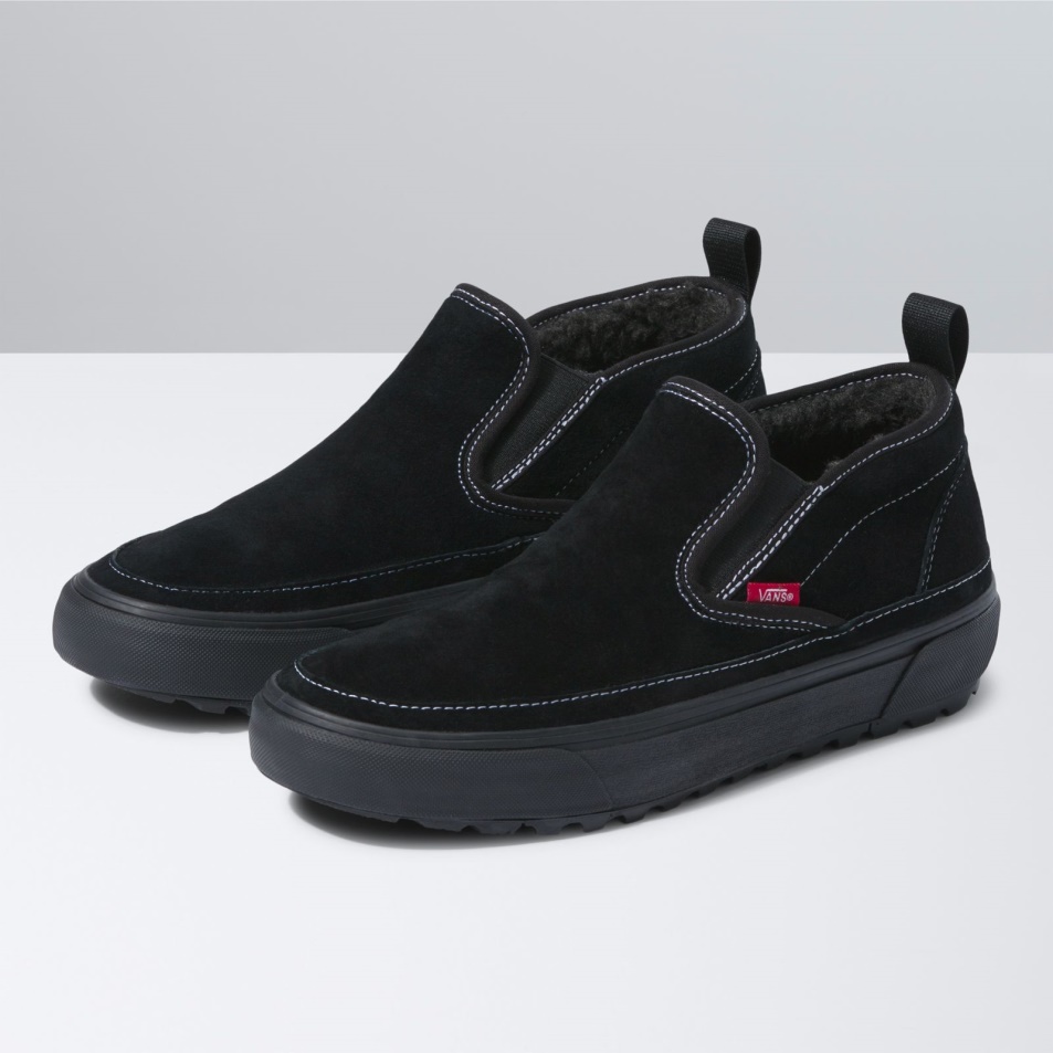 Furgonok Mid Slip Mte-1 Fekete-fekete-velúr