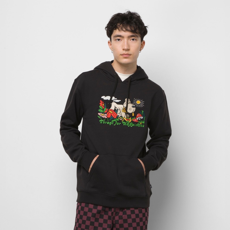 Vans Murshroom Hound Kapucnis Kapucnis Fekete
