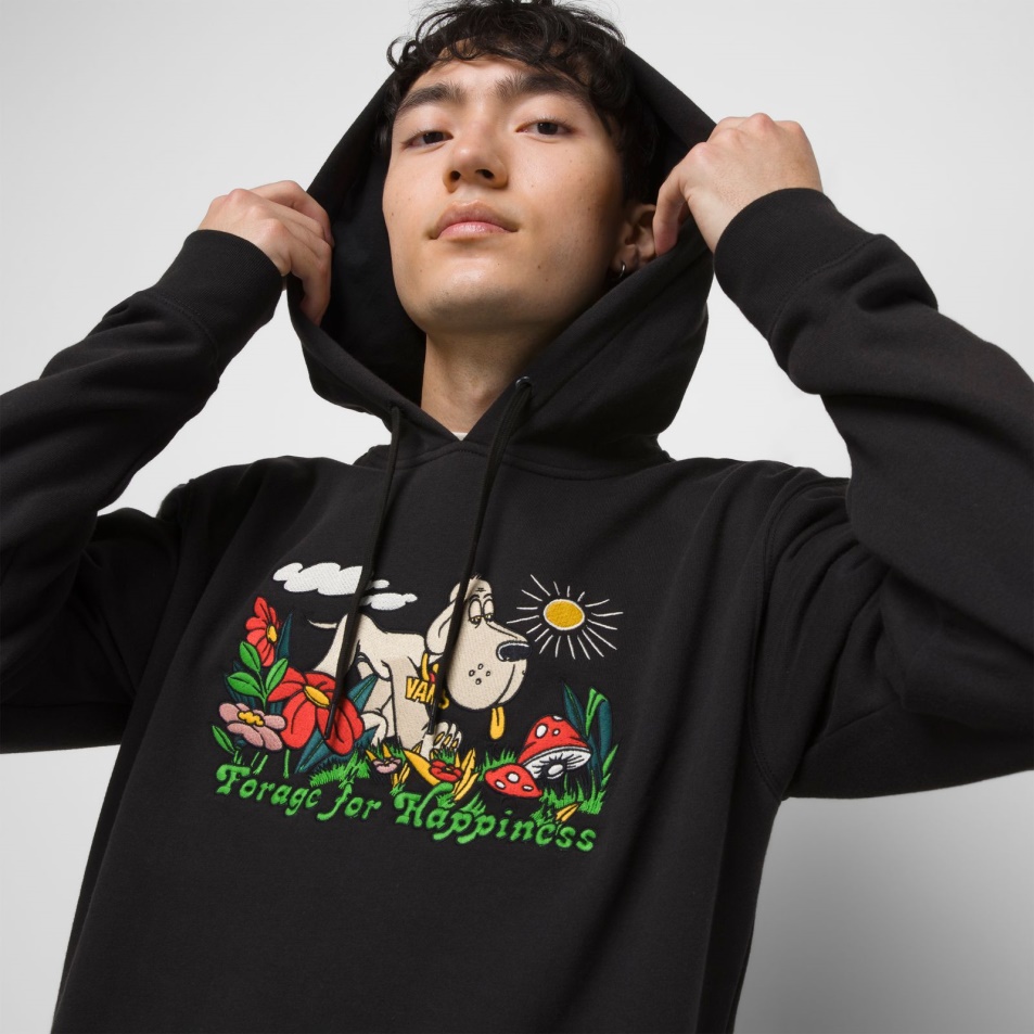 Vans Murshroom Hound Kapucnis Kapucnis Fekete