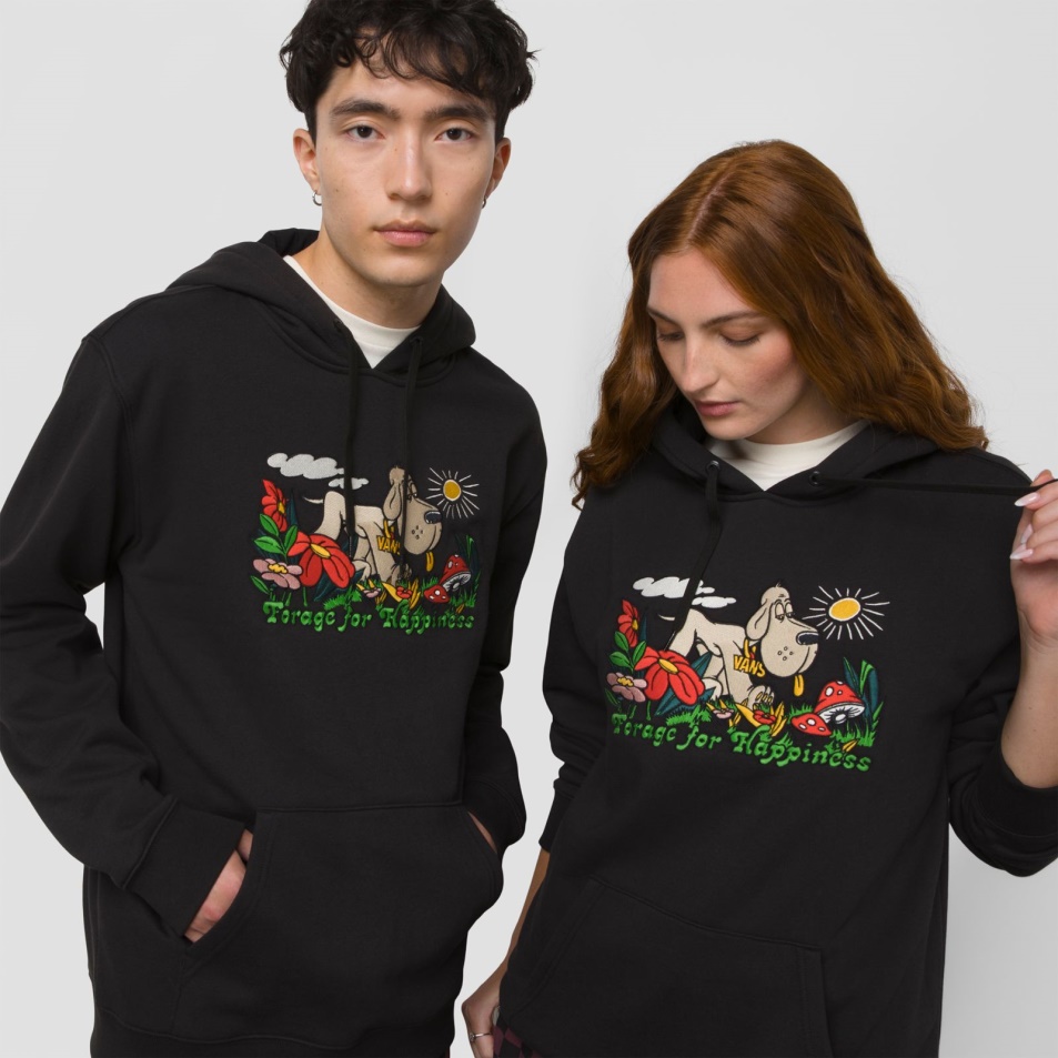 Vans Murshroom Hound Kapucnis Kapucnis Fekete