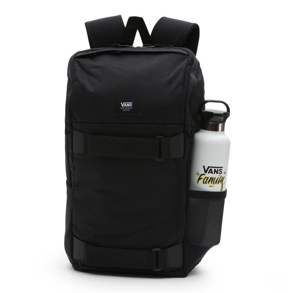 Furgonok Akadály Skatepack Fekete Ripstop