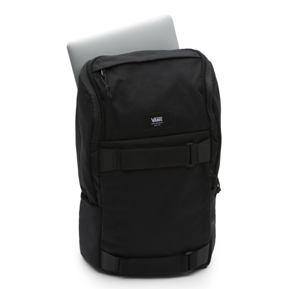 Furgonok Akadály Skatepack Fekete Ripstop