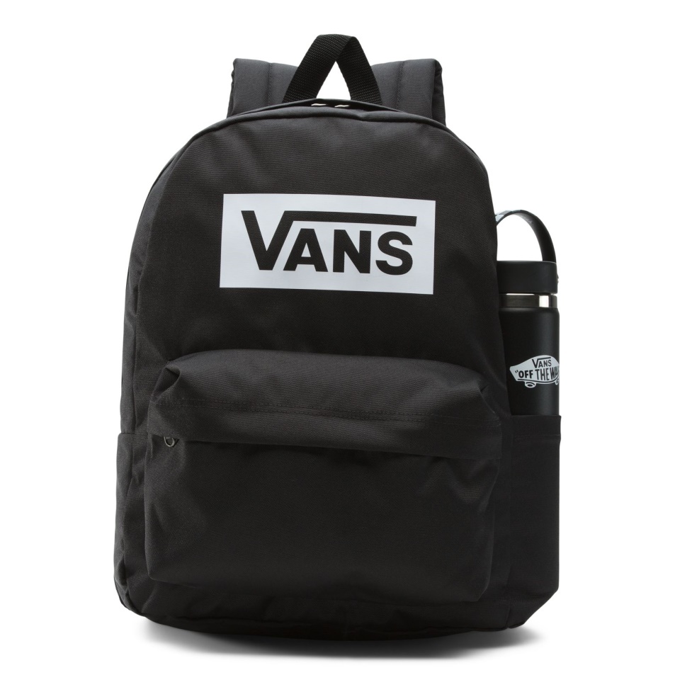 Vans Old Skool Dobozos Hátizsák Fekete Férfiak