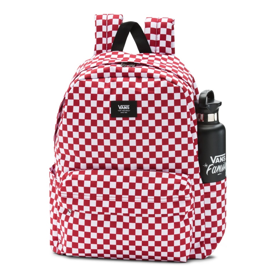 Vans Old Skool H2o Check Backpack Chili Pepper-checkerboard