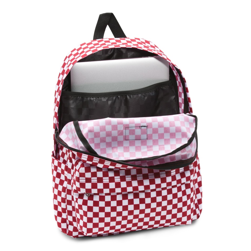 Vans Old Skool H2o Check Backpack Chili Pepper-checkerboard