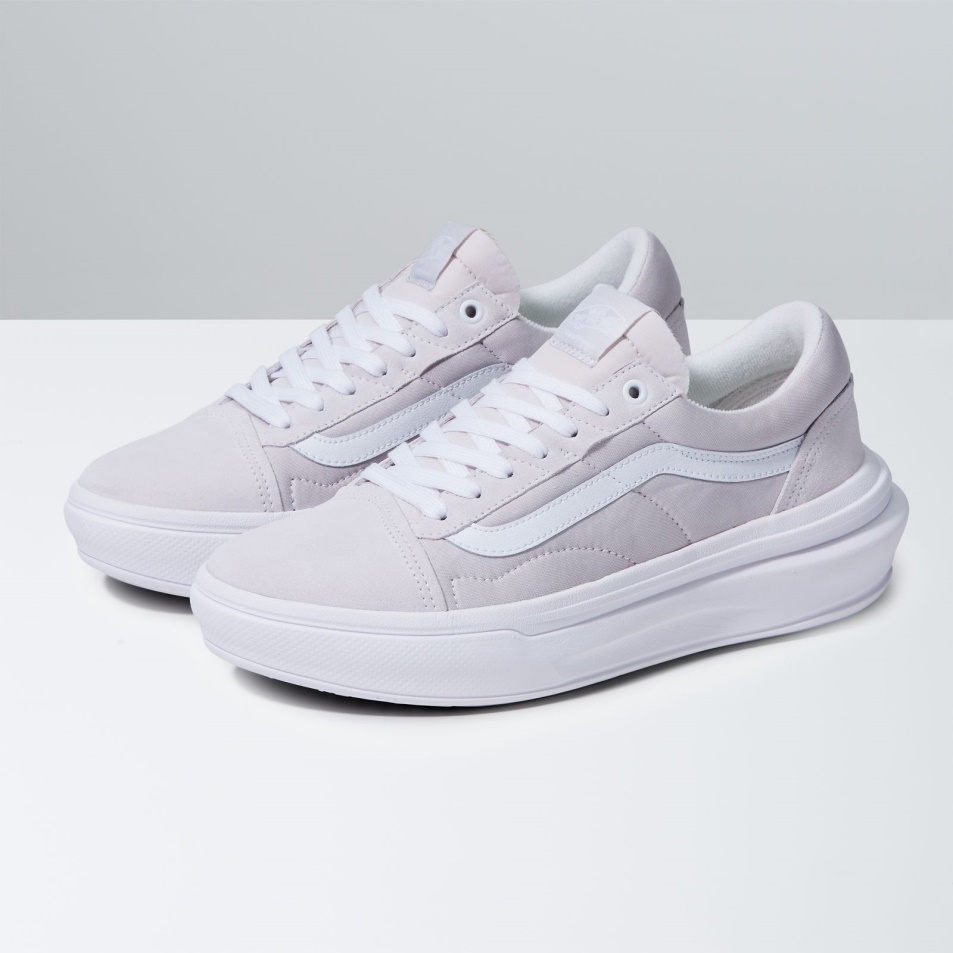 Vans Old Skool Overt Cc Világosszürke-fehér