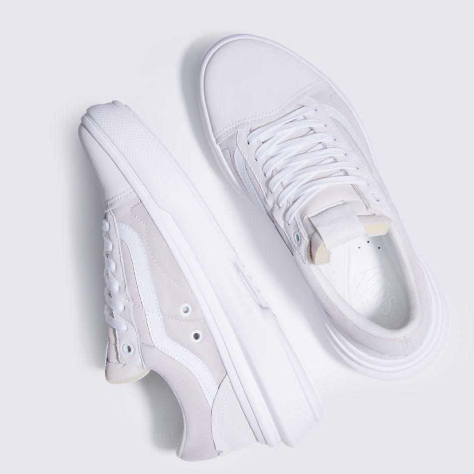 Vans Old Skool Overt Cc Világosszürke-fehér